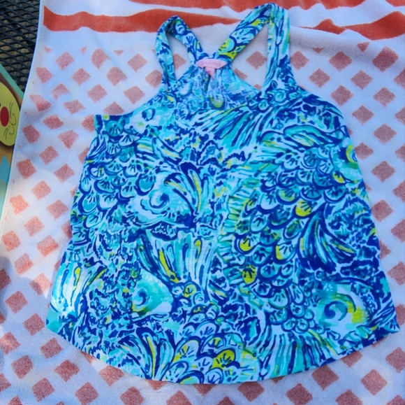 Lilly Pulitzer racerback top - Picture 6 of 9